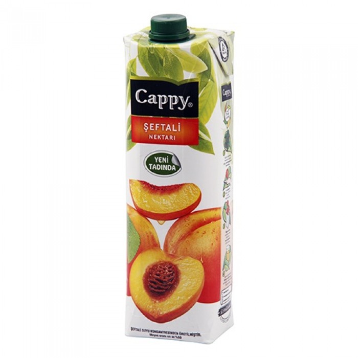 Cappy Şeftali Meyve Suyu 1 Lt